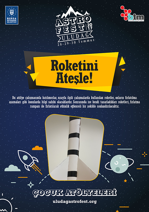 Astrofest Bursa Uludağ Grafik Tasarım | Ruberu Reklam Ajansı