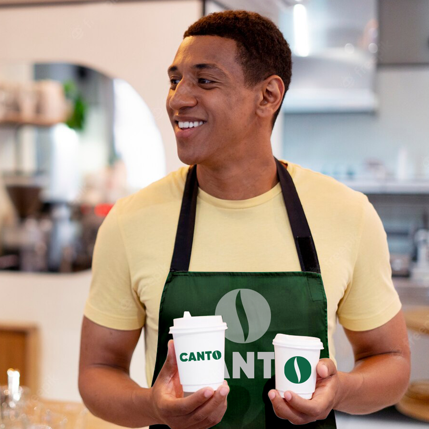 Canto Coffee Logo ve Kurumsal Kimlik Tasarımı | Ruberu Reklam Ajansı
