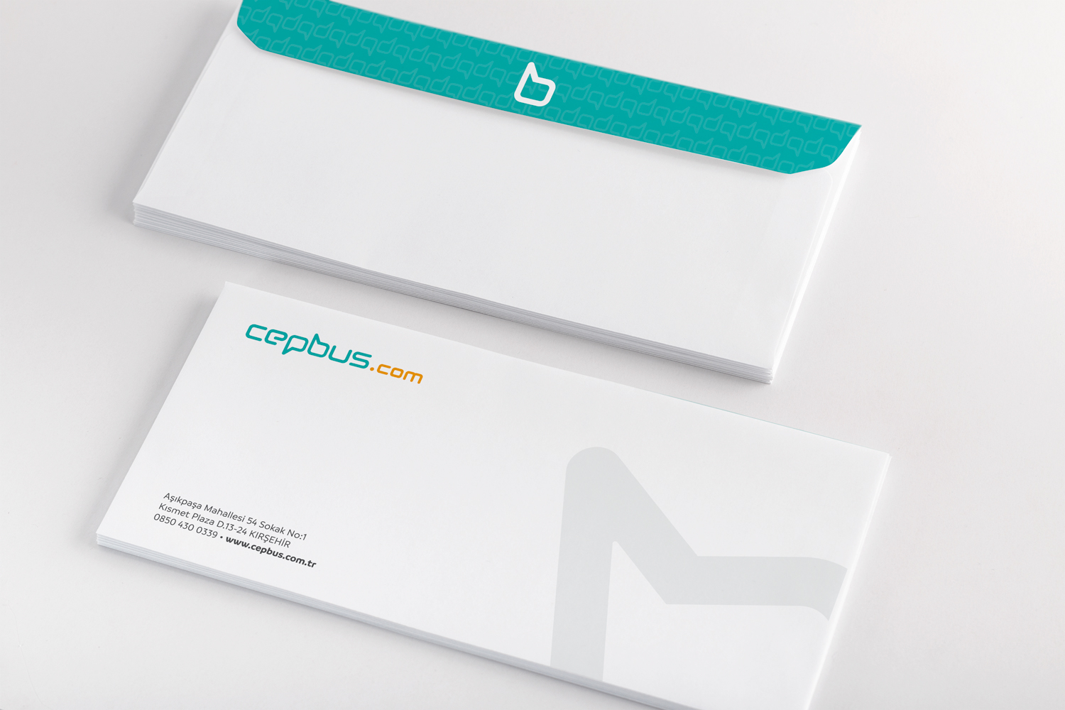 Cepbus Logo & Kurumsal Kimlik Tasarımı - Ruberu Reklam Ajansı İstanbul