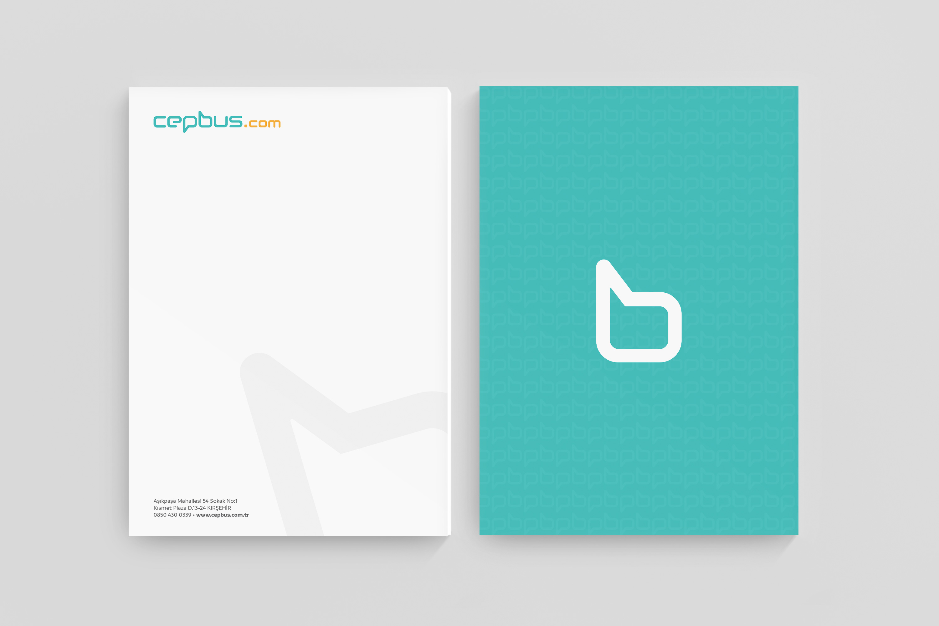 Cepbus Logo & Kurumsal Kimlik Tasarımı - Ruberu Reklam Ajansı İstanbul