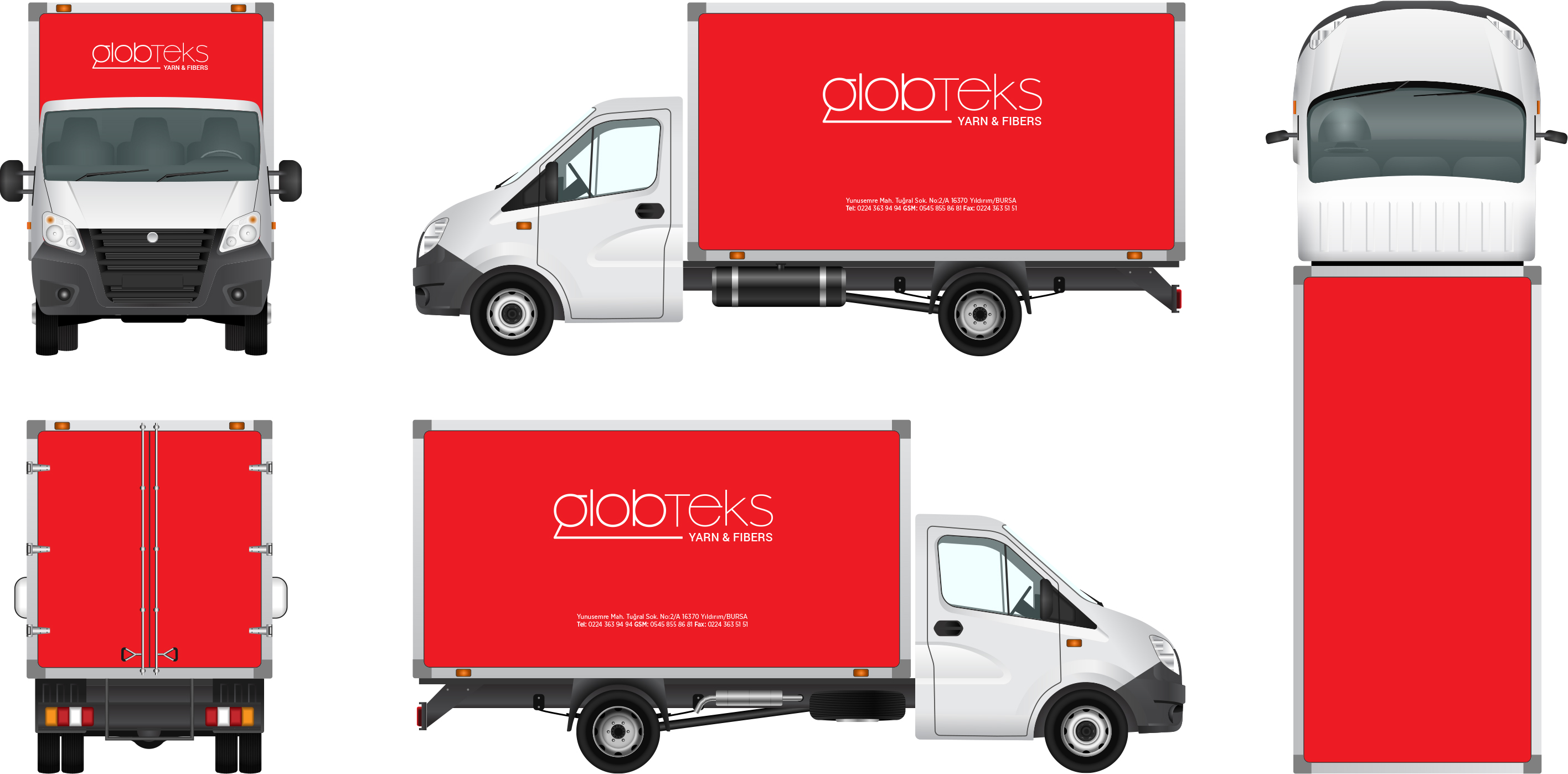 Globteks Logo ve Kurumsal Kimlik Kılavuzu Tasarımı - Ruberu Reklam Ajansı İstanbul