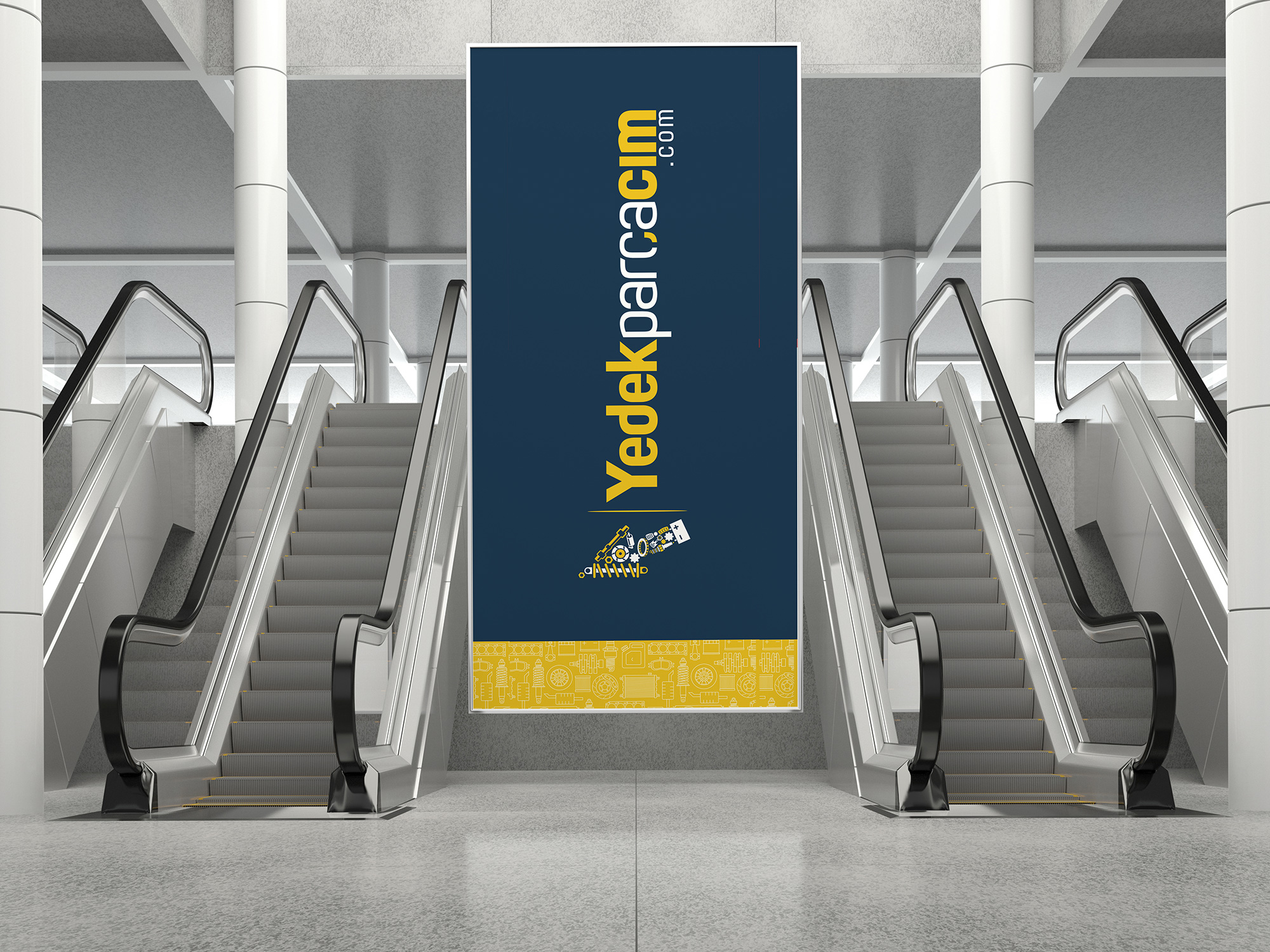 Yedek Parçacım Kurumsal Kimlik Tasarımı - Ruberu Reklam Ajansı İstanbul
