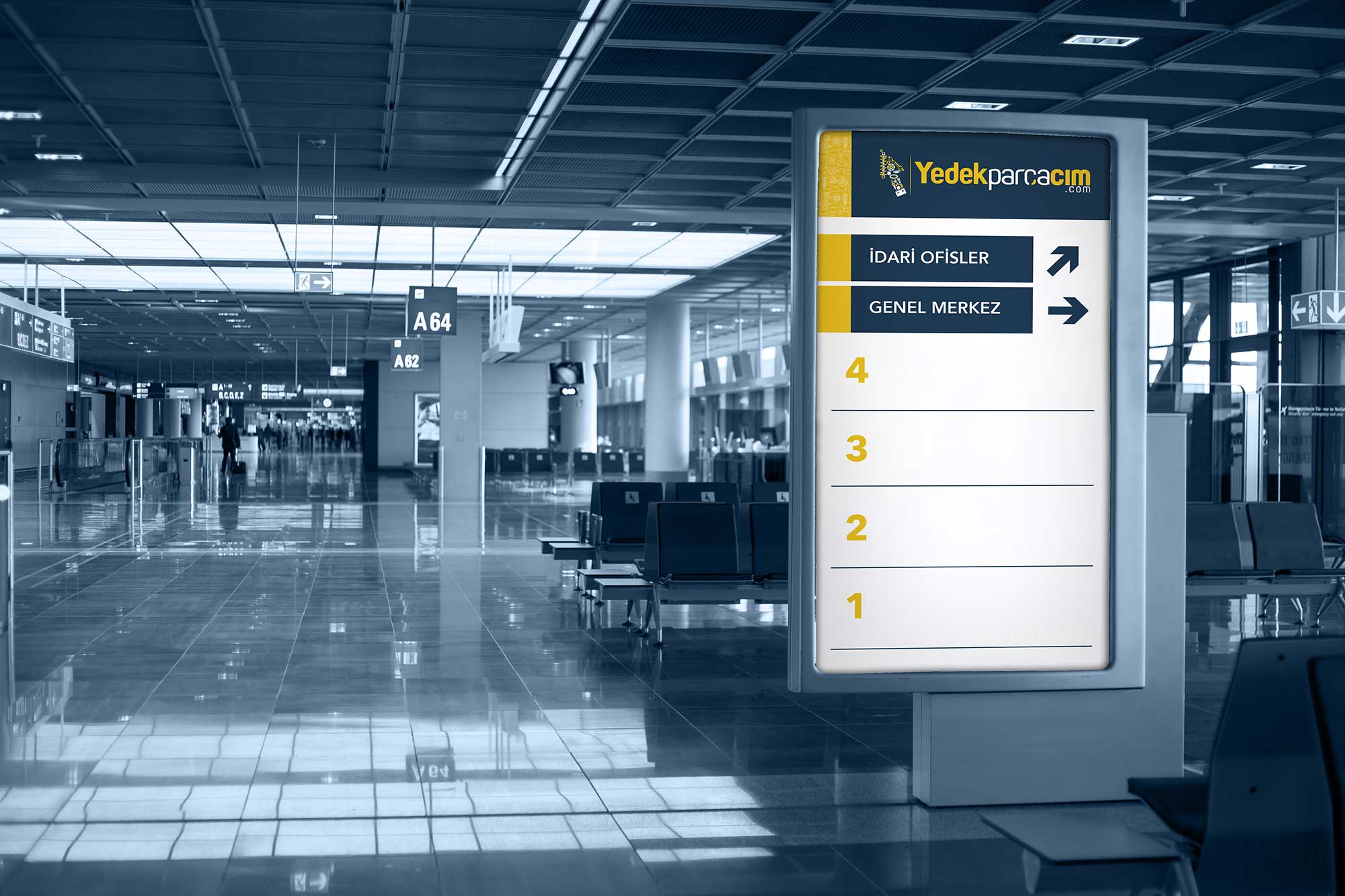 Yedek Parçacım Kurumsal Kimlik Tasarımı - Ruberu Reklam Ajansı İstanbul